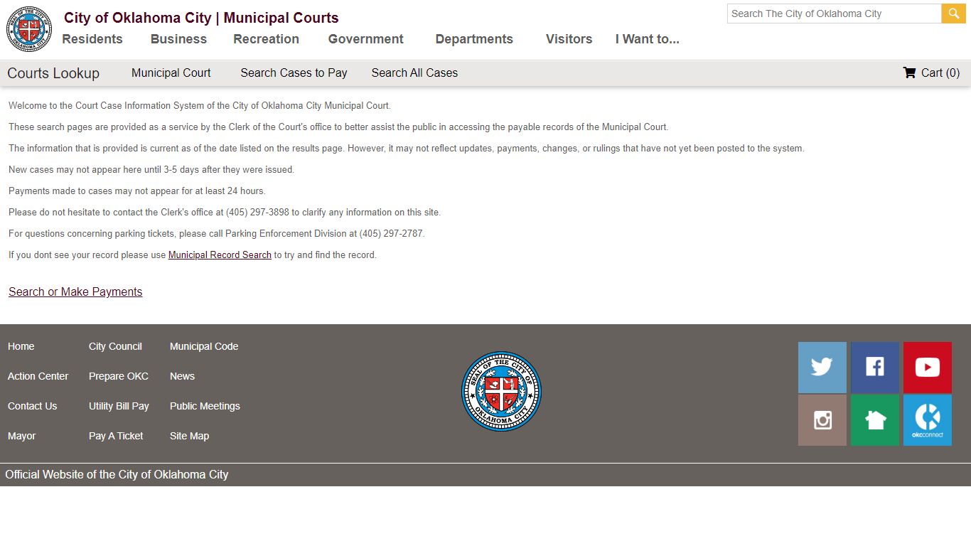 City of Oklahoma City | Municipal Courts